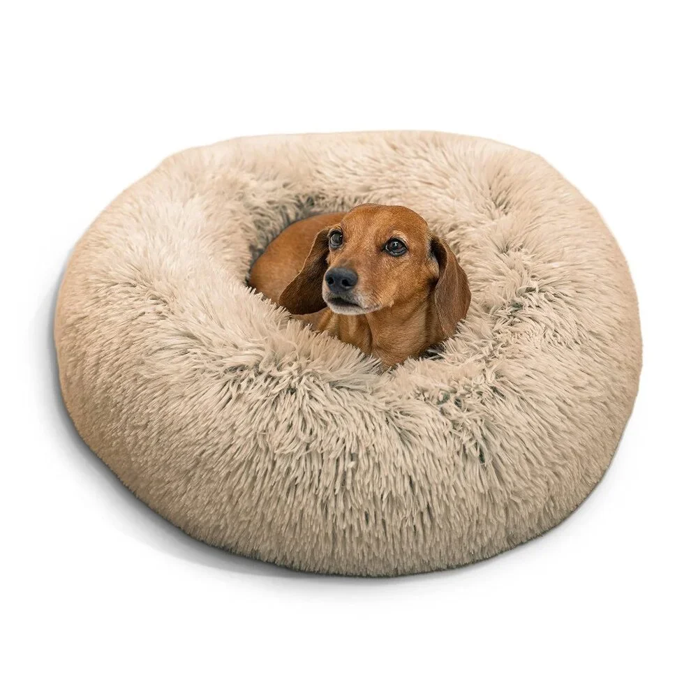BEST FRIENDS BY SHERI DOG DONUT BED COVER *REPLACEMENT* NO INSERTS 36 X 36 NIP